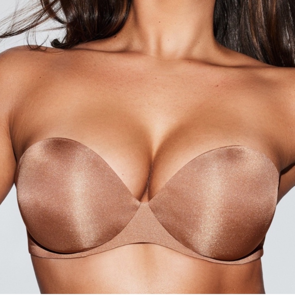 SKIMS *NWT Ultimate Push Up Strapless Bra | Clay